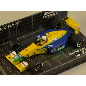 Benetton Ford B191B Schumacher 1992 N°19 ou N°20 Brundle  1/43