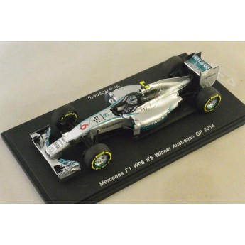 MERCEDES F1 W05 n6 1er GP F1 Australie 2014 Nico Rosberg  Spark 1/43