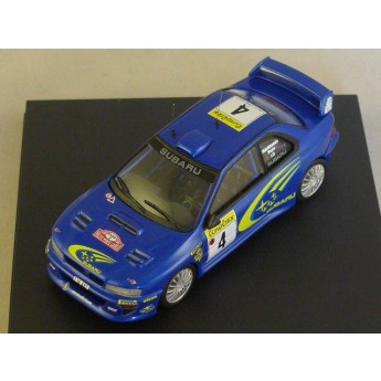 Subaru Impreza WRC 3ème Monte Carlo 2000 N°4 Kankkunen  1/43