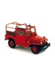 Fiat campagnola 1959 pompiers rouge