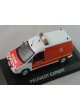 Peugeot expert 2001 pompiers VRM rouge et blanc  1/43