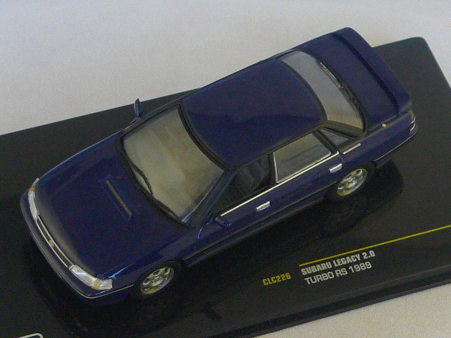 Subaru legacy 2.0 turbo rs 1989 bleu 1/43 sur la boutique Toys ...