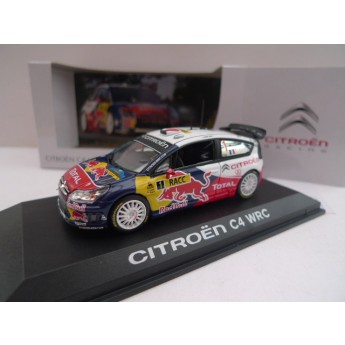 Citroen c4 wrc rallye catalogne 2009 N1 Loeb 1/43