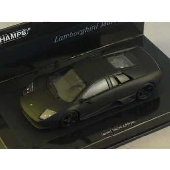 Lamborghini Murcielago LP640 2006 noir mat linea opaca   1/43
