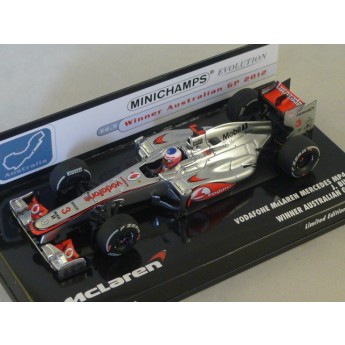 VODAFONE MCLAREN MERCEDES MP4-27 Vaiqueur GP Australie 2012 Button N�3 1/43