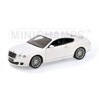 Bentley Continental GT 2008 Blanc  1/18