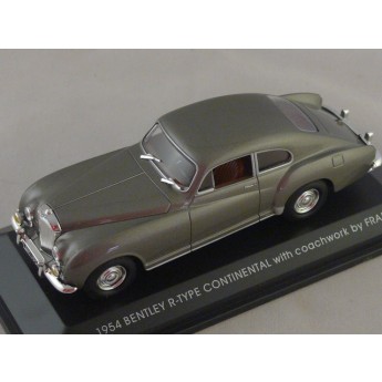 Bentley type R continental 1934 silver with coachwork by franay 1/43
