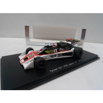 Tyrrell 007 grand prix du Japon 1977 N50 Takahashi Spark 1/43