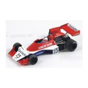 TYRRELL 007 n 15 GP F1 Afrique du Sud 1976 Lan Scheckter Spark 1/43