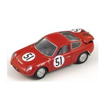 ABARTH Fiat 700S Corse n51 LM62 R. Fraissinet  P. Condrillier Spark 1/43 