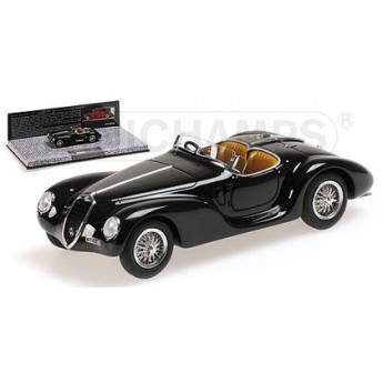 Alfa 6C Corsa Spider 1939 noir 1/43 