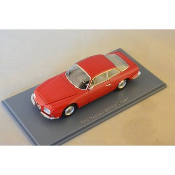 Alfa Romeo 2600 Sprint Zagato 1967 rouge  1/43