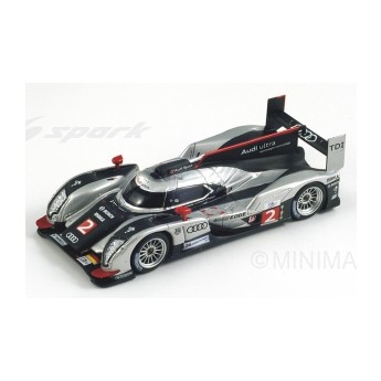 AUDI R18 TDI Team Joest n2 Vainqueur LM11 Fassler - Lotterer - Trluyer  Spark 1/43