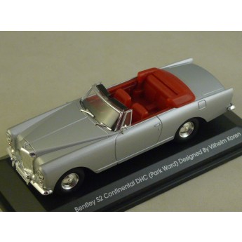 BENTLEY S2 CONVERTIBLE 1961 DHC PARK WARD Argent ou Rouge  1/43 