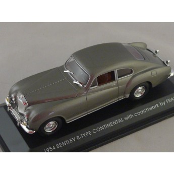 Bentley type R continental 1934 argent carrosserie par Franay 1/43 