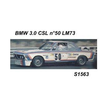 Bmw 3.0 csl le mans 1973 N50 Amon  Stuck