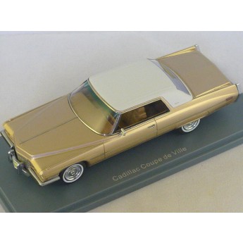 Cadillac coup de ville or mtallis 1972     1/43