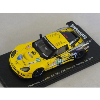 Chevrolet CORVETTE C6 ZR1 Corvette Racing n74 Le Mans 2011  Spark 1/43 