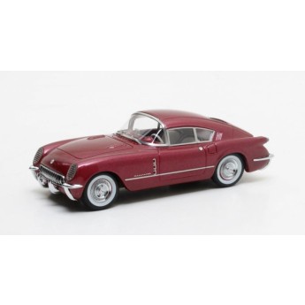 Chevrolet Corvette concept rouge mtallis - 1954   Matrix 1/43 