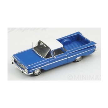  CHEVROLET Impala El Camino 1959 Bleu Spark 1/43