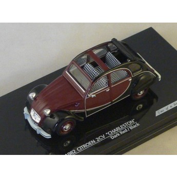 CITROEN 2 CV CHARLESTON 1982 bordeaux   1/43