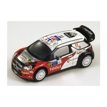  CITROEN DS3 WRC n 11 4me Rallye Mexique 2011 P. Solberg  C. Patterson Spark 1/43 