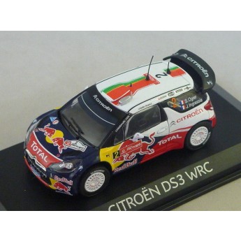 Citroen DS3 WRC Vainqueur Rallye du Portugal 2011 Ogier N2  1/43