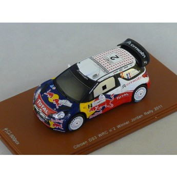 Citroen DS3 WRC vainqueur Rallye Jordanie 2011 Ogier N2  Spark 1/43 