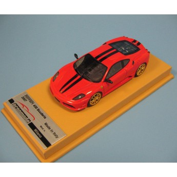 Ferrari 430 Scuderia 2007 Red Dark strip Ltd  1/43