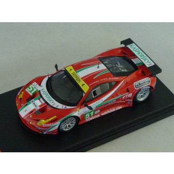 FERRARI 458 Italia GT2 AF Corse n51 13me Le Mans 2011 Fisichella - Bruni - Vilander  1/43