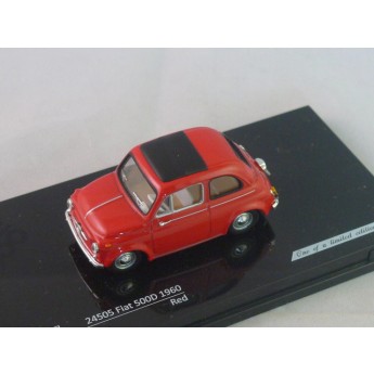 Fiat 500 D 1960 rouge   1/43