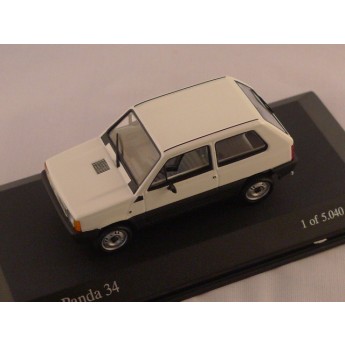 Fiat panda 1980 3 portes blanc 1/43