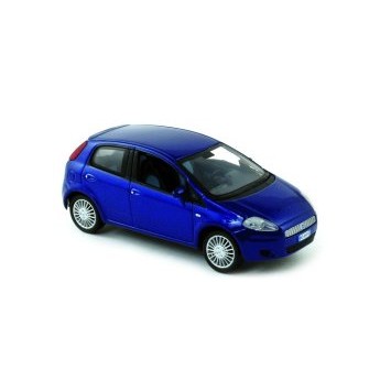 Fiat Punto 2005 bleu 1/43