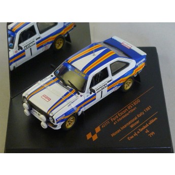 Ford Escort RS1800 Vainqueur Mintex Rallye 1981 Airikkala N1 1/43  