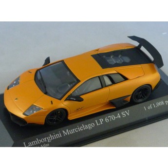 LAMBORGHINI MURCIELAGO LP 670-4 SV 2009 orange mtal      1/43 