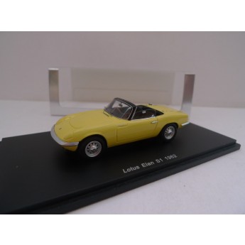 Lotus elan S1 1962 jaune 1/43 Spark