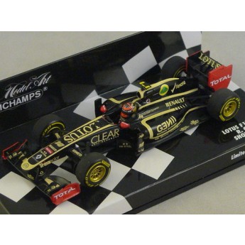 LOTUS RENAULT F1 SHOWCAR Romain Grosjean ou Kimi Raikkonen 2012  1/43