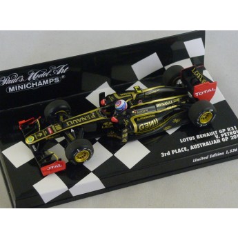 Lotus Renault R31 2011 N10 Petrov 3me place GP Australie 1er podium   1/43