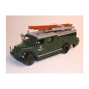 Magirus Deutz S 3000 slg 1941 pompiers vert 1/43 