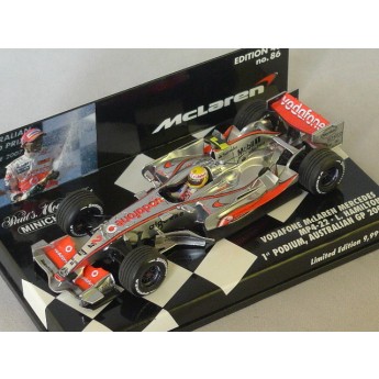 Mc Laren Mercedes MP4-22 Hamilton 1er Podium 2007   1/43