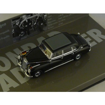 Mercedes 300 b konrad Adenauer 1965 noir  1/43