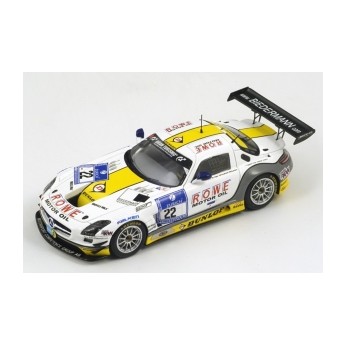 MERCEDES SLS AMG GT3 n22 3me 24H Nurburgring 2013 Spark 1/43 