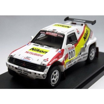 Mitsubishi Pajero N°207 rallye Paris Dakar 1993 1/43