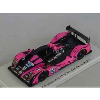  OAK Pescarolo Judd BMW OAK Racing n49 14me Le mans 2011 Nakano - Charouz - De crem  Spark 1/43 