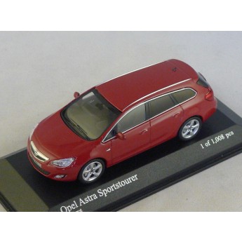 Opel Astra 2011 sportstourer rouge 1/43