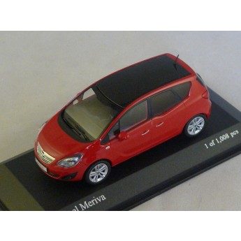 Opel Meriva 2011 rouge 1/43