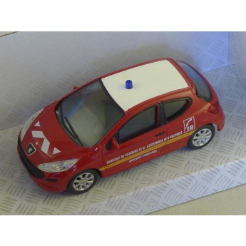 Peugeot 207 pompiers 1/43