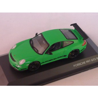 Porsche 911 997 gt3 2007 vert ou orange ou jaune yatming