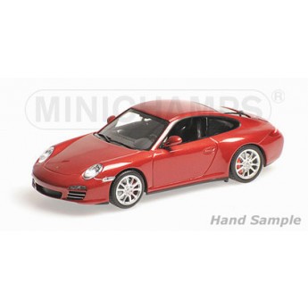 Porsche 911 Carrera 4S rouge metal   1/43