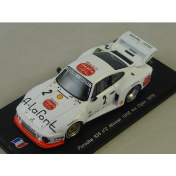 PORSCHE 935 n2 Vainqueur 1000km Dijon 1978 Wollek   1/43		